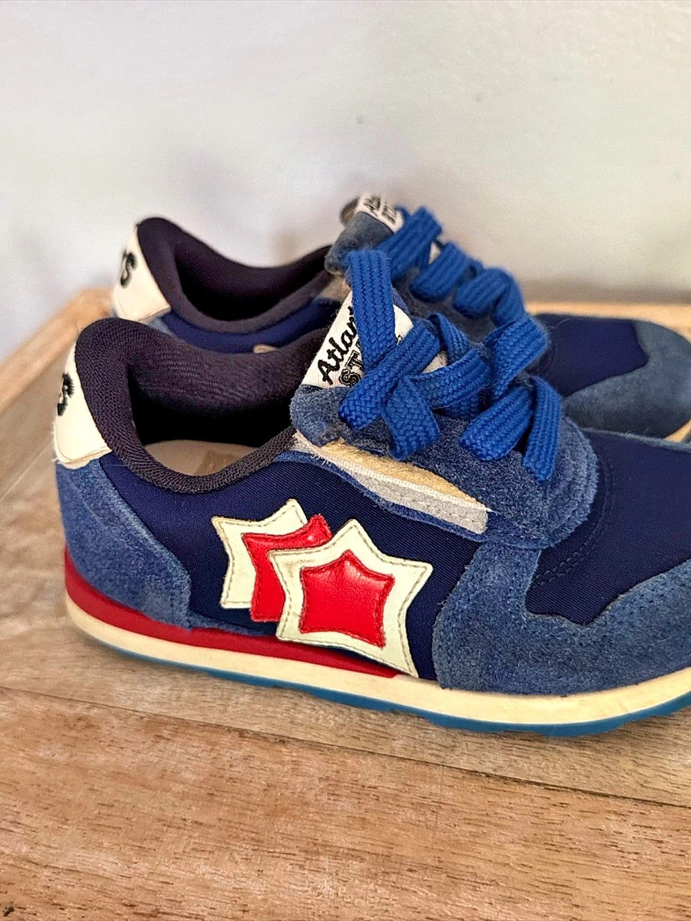 Atlantic STARS Kids Star Sneakers Blue & Red EU 25 Toddler